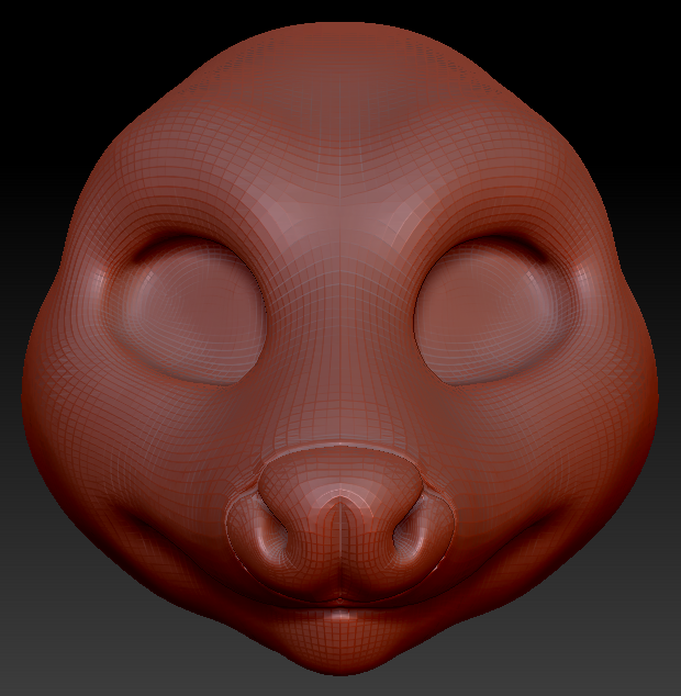 Gender Neutral Opossum Head Base
