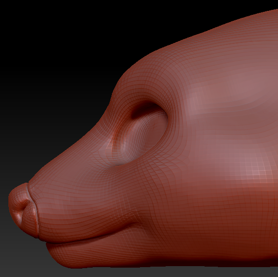 Gender Neutral Opossum Head Base