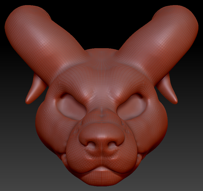 Gender Neutral Pitbull Head Base Complex Variant 1