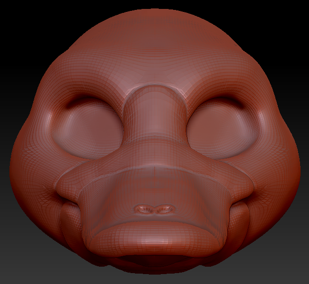 Gender Neutral Platypus Head Base