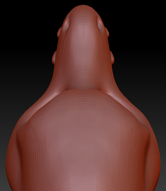 Gender Neutral Point-nosed Dragon Head Base Variant 1