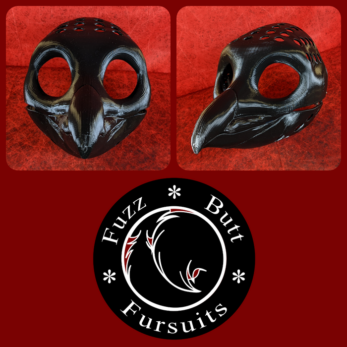 Gender Neutral Rockhopper Penguin Head Base