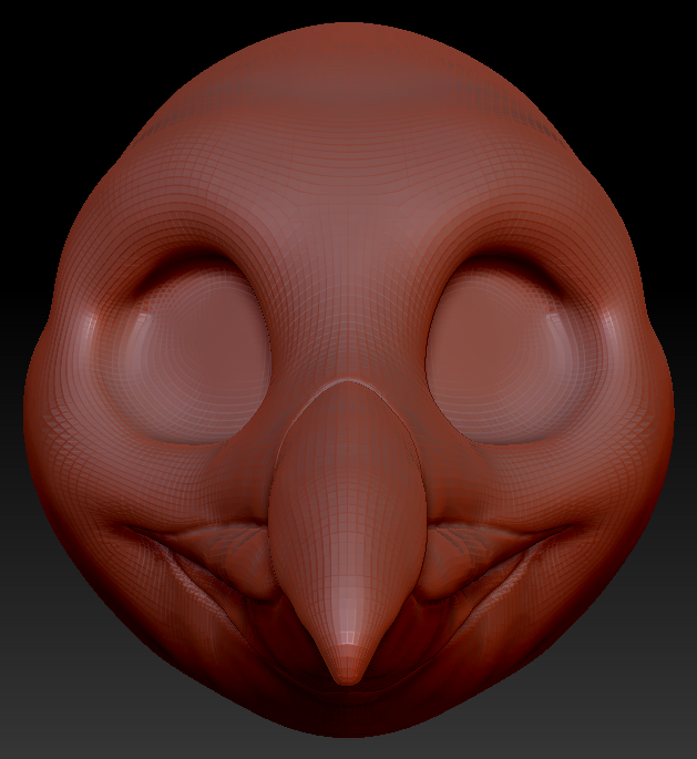 Gender Neutral Rockhopper Penguin Head Base