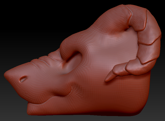 Gender Neutral Sergal Head Base Complex Variant 1