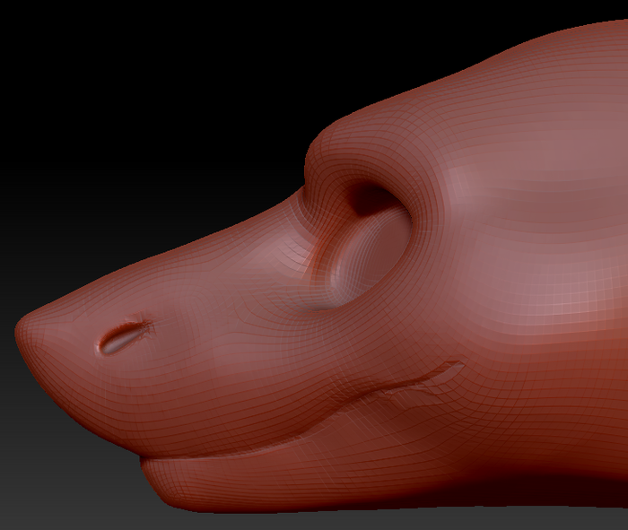 Gender Neutral Sergal Head Base Variant 3