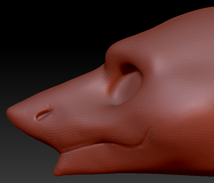 Gender Neutral Sergal Head Base Variant 4