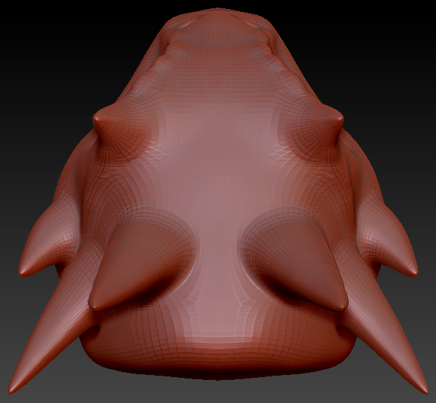 Gender Neutral Texas Horned Lizard Head Base