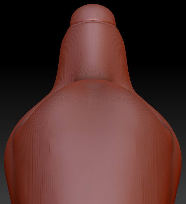Gender Neutral Toony Bear Static Jaw Head Base Variant 2