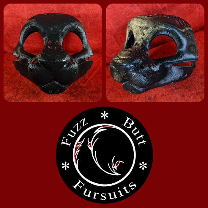 Gender Neutral Toony Big Cat Head Base Variant 1