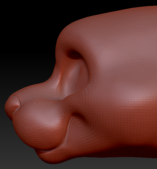 Gender Neutral Toony Big Cat Head Base Variant 1