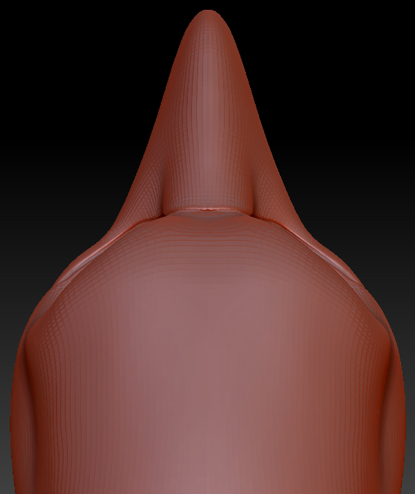 Gender Neutral Toony Bird Head Base Variant 6