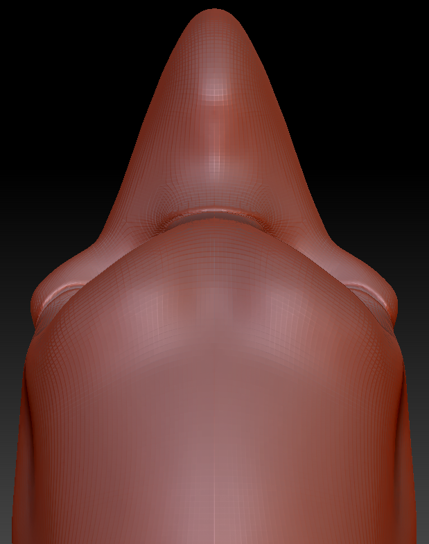 Gender Neutral Toony Bird Static Jaw Head Base Variant 2