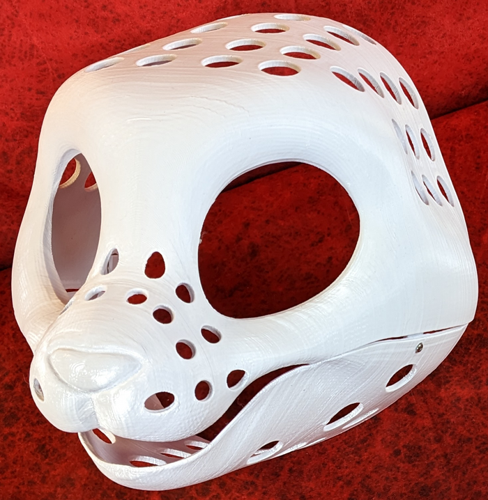 Gender Neutral Toony Bunny Static Jaw Head Base Variant 1