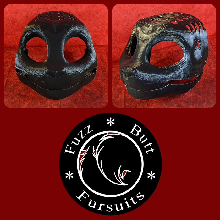 Gender Neutral Toony Cat-Dog Head Base
