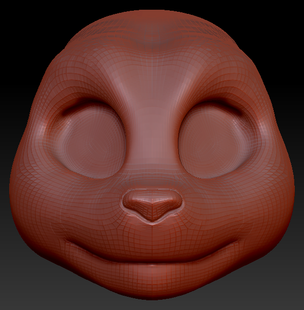 Gender Neutral Toony Cat-Dog Head Base