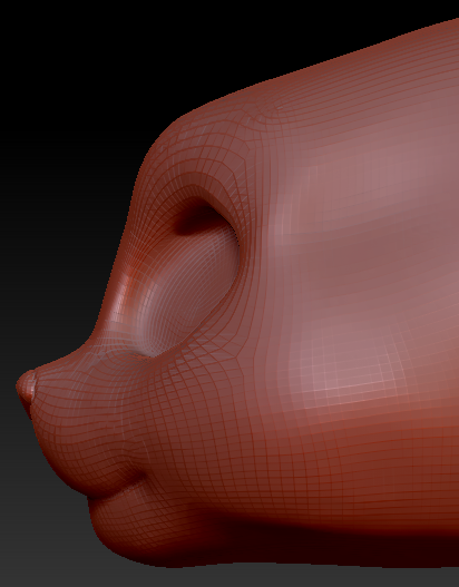 Gender Neutral Toony Cat-Dog Head Base