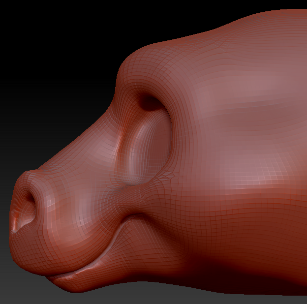 Gender Neutral Toony Horse Head Base Variant 1