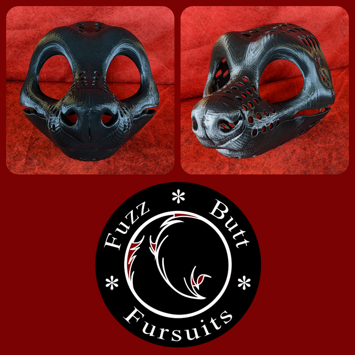 Gender Neutral Toony Hyena Head Base Variant 1