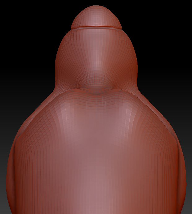 Gender Neutral Toony Large Canine Head Base Variant 4