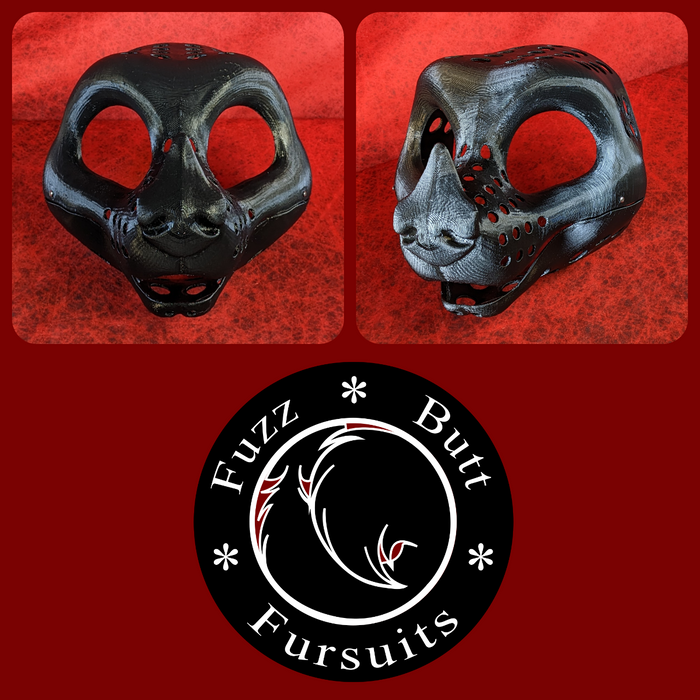 Gender Neutral Toony Leaf-nosed Bat Static Jaw Head Base Variant 1
