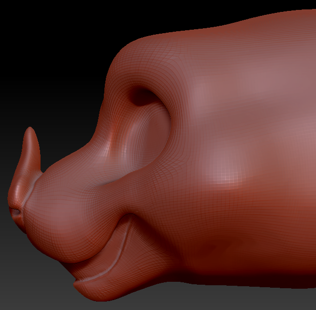 Gender Neutral Toony Leaf-nosed Bat Static Jaw Head Base Variant 1