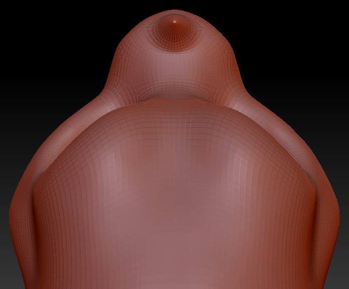 Gender Neutral Toony Round-nosed Dragon Head Base Complex Variant 2