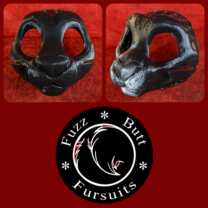 Gender Neutral Toony Small Cat Head Base Variant 2