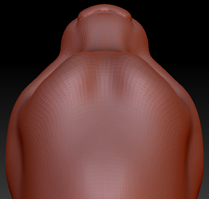 Gender Neutral Toony Small Cat Head Base Variant 2