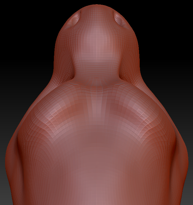 Gender Neutral Toony T-Rex Head Base Variant 1