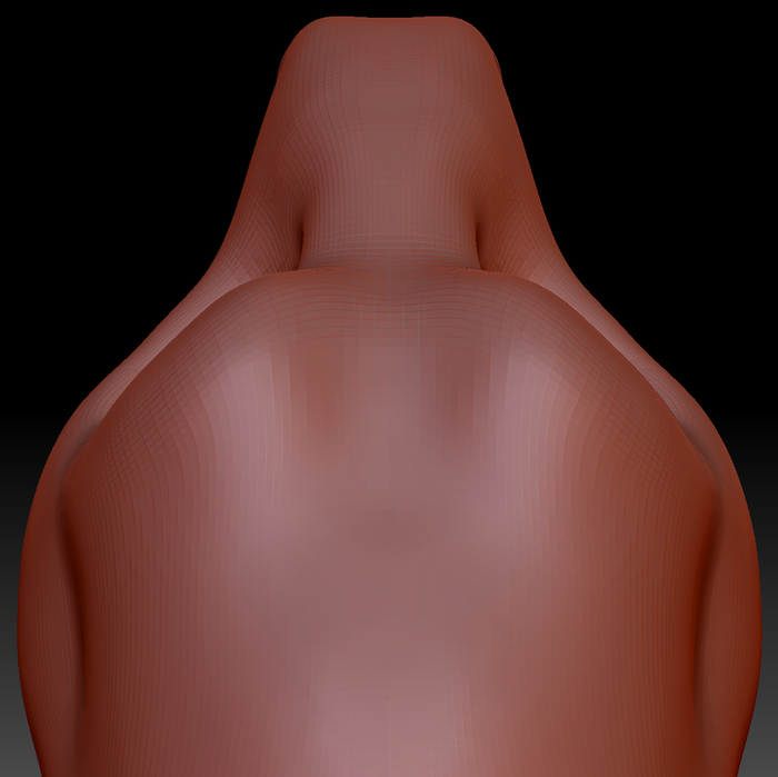 Gender Neutral Toony Tapir Head Base Variant 1