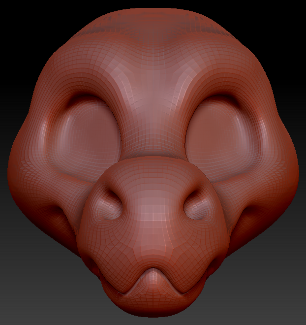 Gender Neutral Toony Wickerbeast Head Base Variant 1