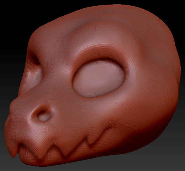 Gender Neutral Wickerbeast Head Base Variant 1