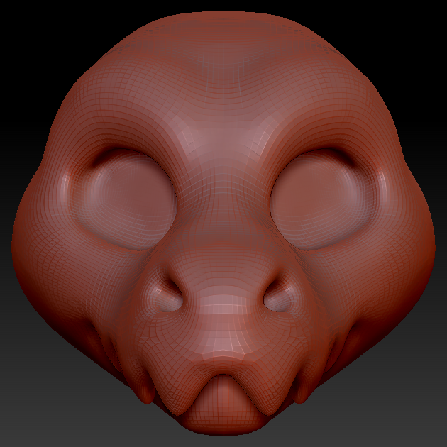 Gender Neutral Wickerbeast Head Base Variant 1