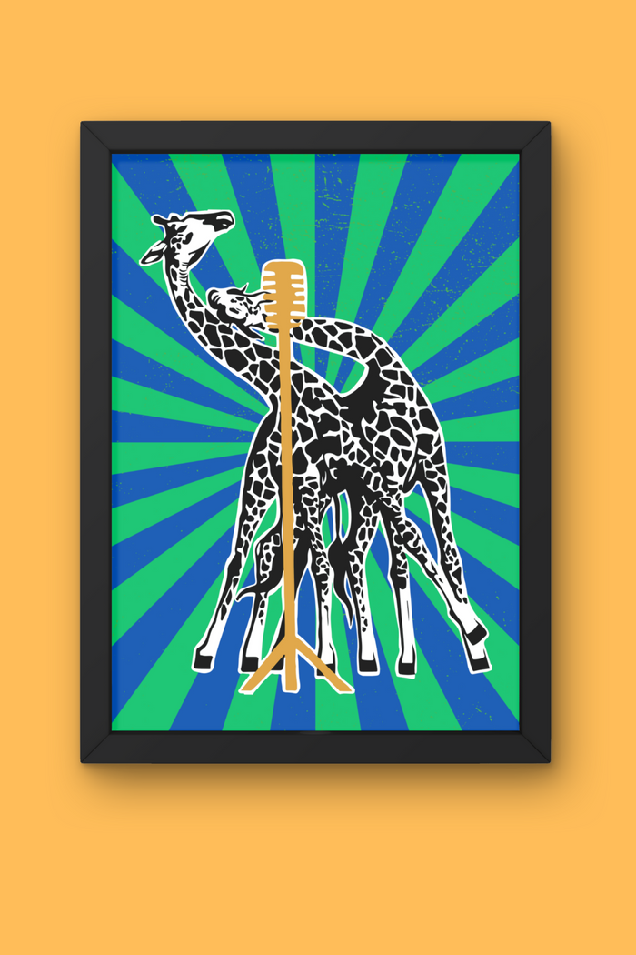 Giraffe-Topia Art Print - Bundle
