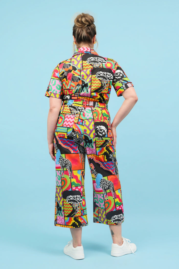 Giraffe-Topia Jumpsuit - Cropped Fit