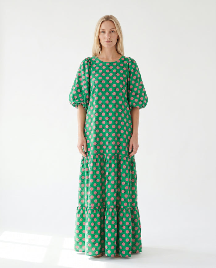 giselle-patterned-maxi-dress-green-pink-1