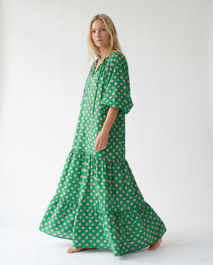 giselle-patterned-maxi-dress-green-pink-2