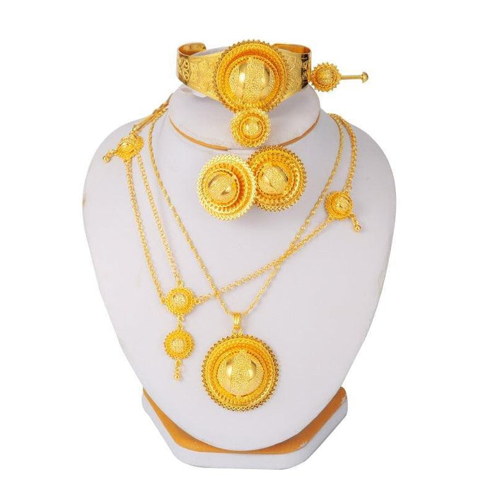 Gold Plated Set ንፍሖ - Natna Shop