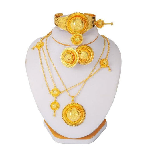 Gold Plated Set ንፍሖ - Natna Shop