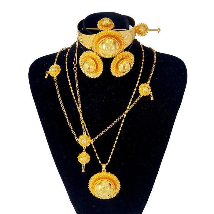 Gold Plated Set ንፍሖ - Natna Shop