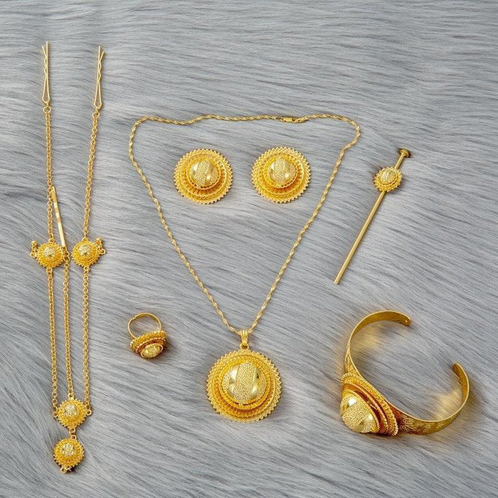 Gold Plated Set ንፍሖ - Natna Shop