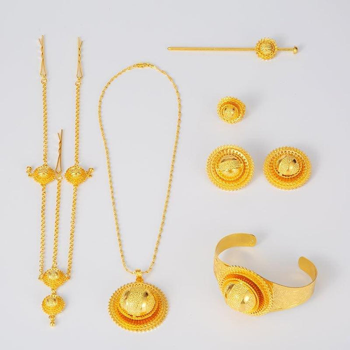 Gold Plated Set ንፍሖ - Natna Shop