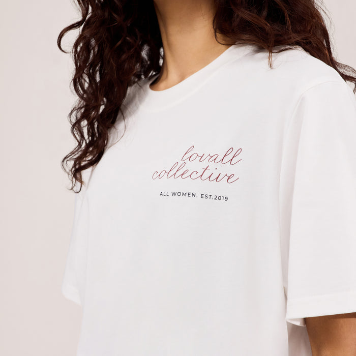 Graphic T-shirt Script - Off White