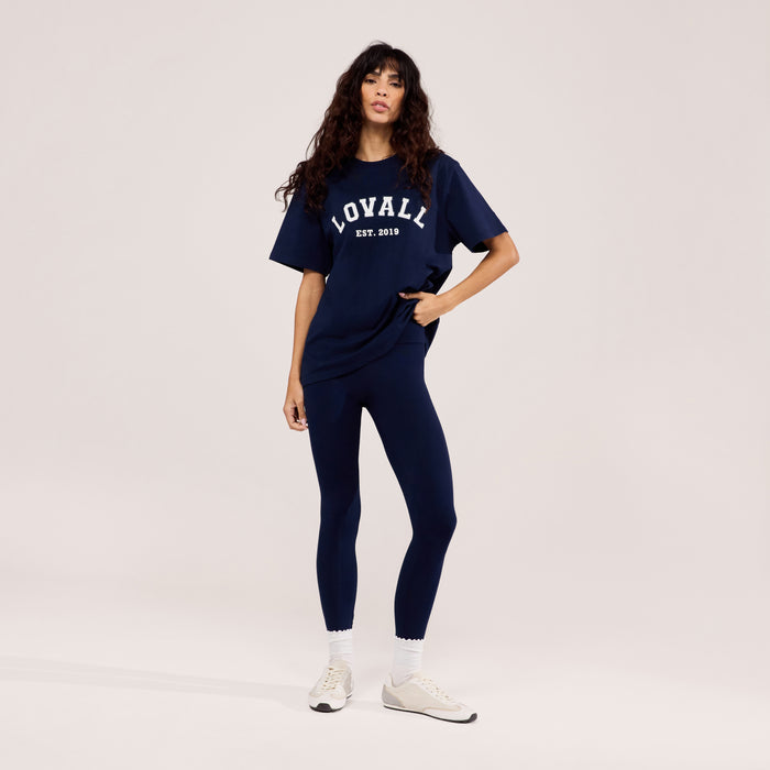 Graphic T-shirt Varsity - Navy