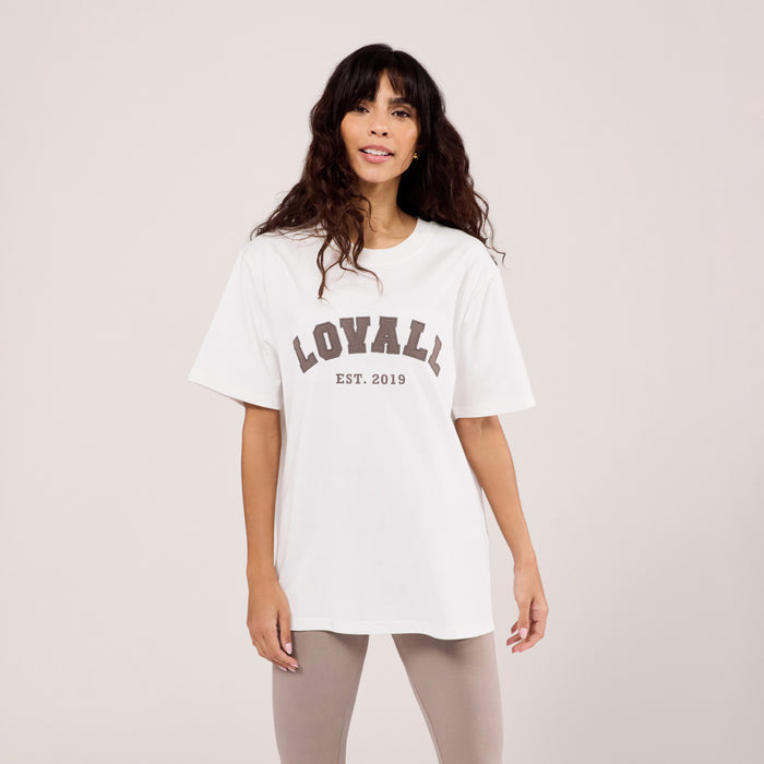 Graphic T-shirt Varsity - Off White