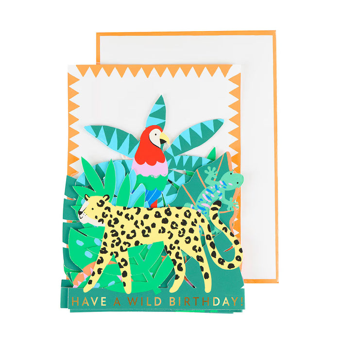 Meri Meri - Greeting Card - Jungle Jamboree Concertina - Packaging