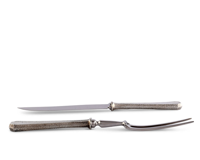 Hammered Carving Set