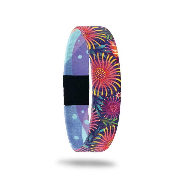 Outside Design of I Am Safe: dark blue-purple background with bright pink and purple anemones, clownfish, and sea kelp