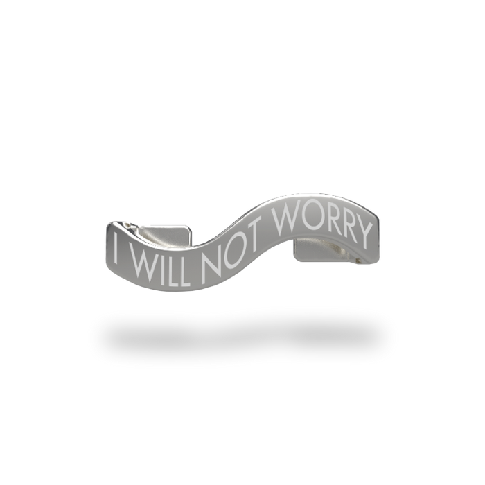 I Will Not Worry Charm