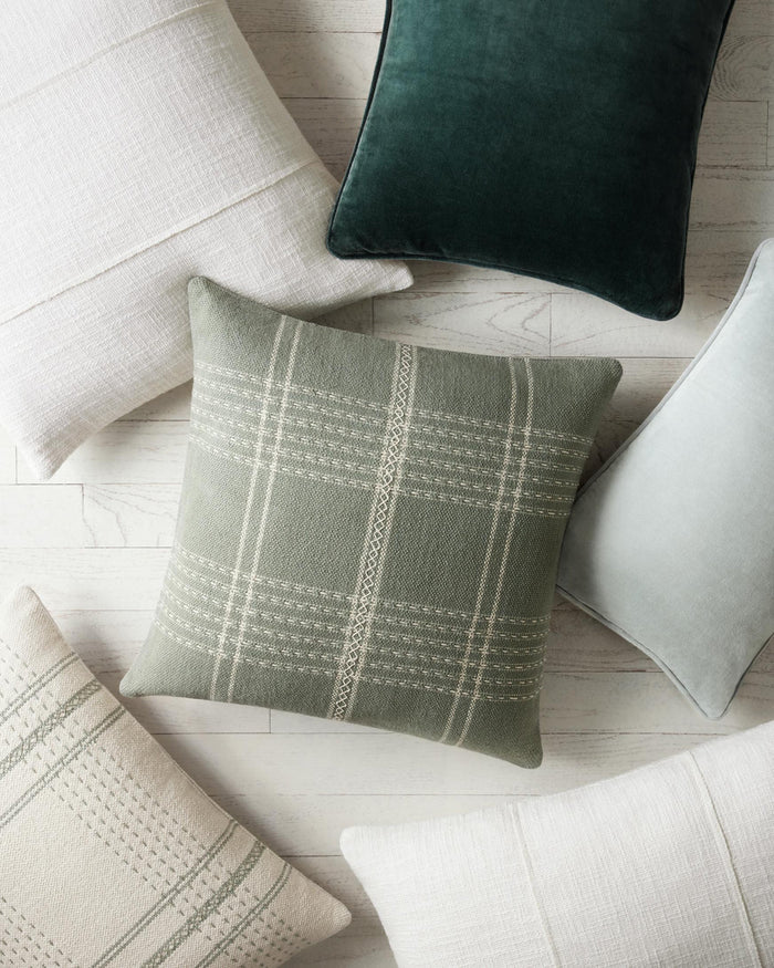 Ice Blue Down Pillow